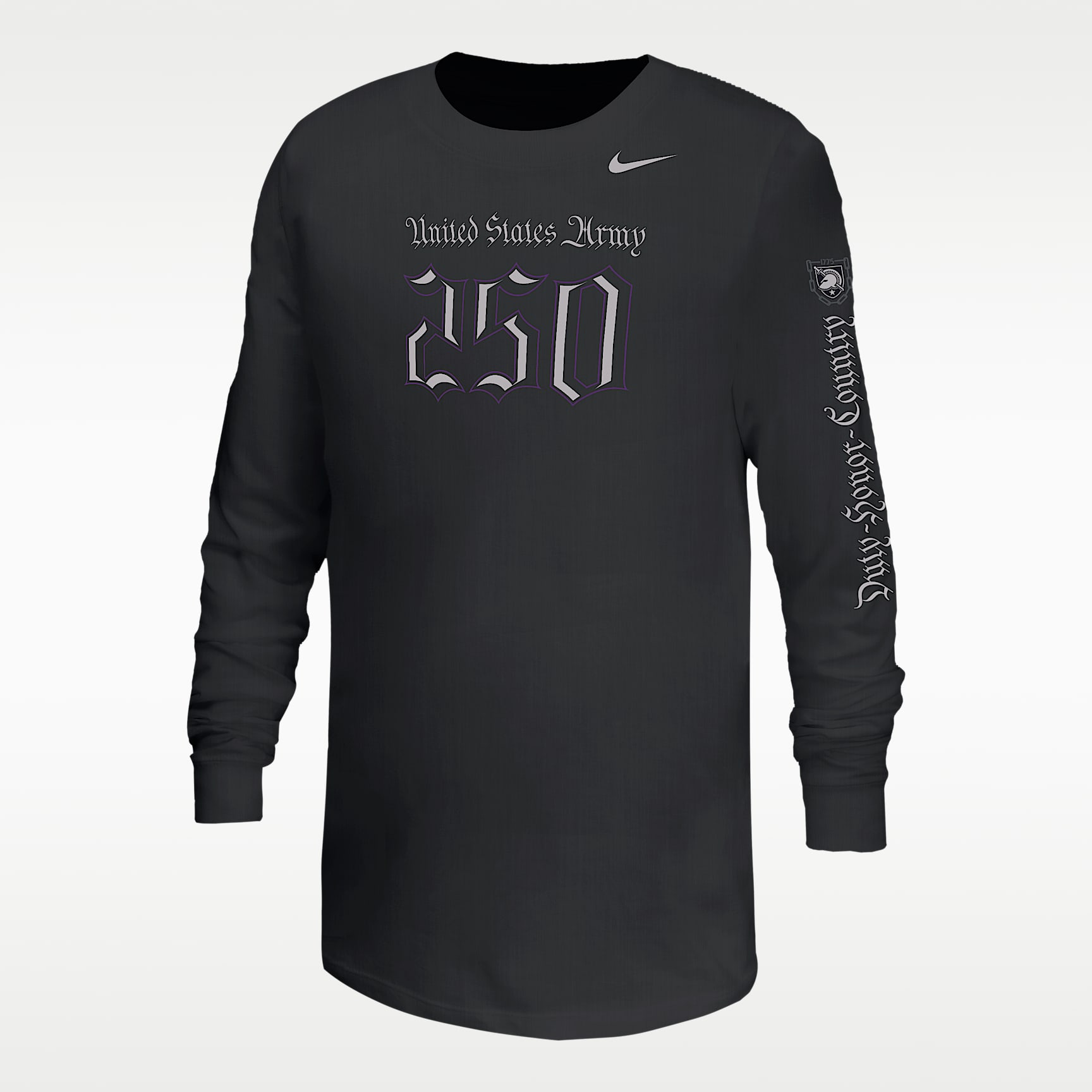 Army Rivalry 250th Anniversary Big Kids' Nike College Long-Sleeve